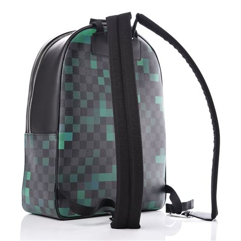 Louis Vuitton Josh Backpack Damier Graphite Pixel 